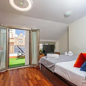 Precioso ático Con Terraza Centro Historico Apartamento Málaga